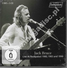 JACK BRUCE – Live At Rockpalast 1980, 1983 And 1990 (5CD + 2DVD) - MIG Music / Rockpalast / WDR Edition