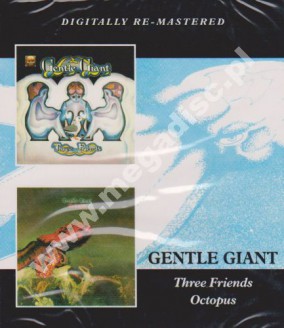 GENTLE GIANT - Three Friends / Octopus (2CD) - UK BGO Remastered Edition