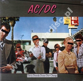 AC/DC - Dirty Deeds Done Dirt Cheap (International Version) - EU Press