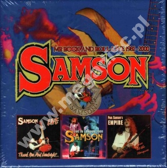 SAMSON - Mr Rock And Roll: Live 1981-2000 (4CD) - UK Hear No Evil Edition