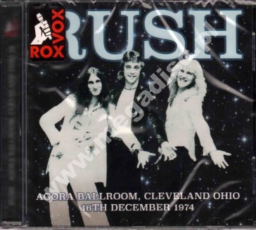 RUSH - Live At Agora Ballroom, Cleveland, December 1974 - UK Edition - POSŁUCHAJ - OSTATNIA SZTUKA!