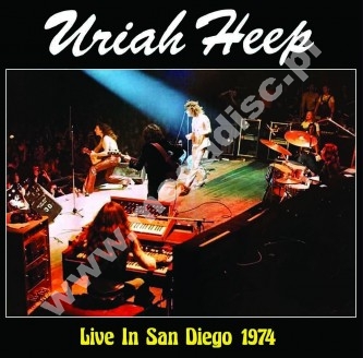 URIAH HEEP - Live In San Diego 1974 - UK Atos LIMITED Press - POSŁUCHAJ - VERY RARE