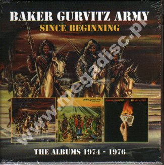 BAKER GURVITZ ARMY - Since Beginning - Albums 1974 - 1976 (3CD) - UK Esoteric Expanded Edition - POSŁUCHAJ