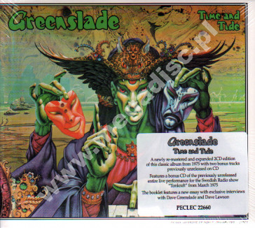 GREENSLADE - Time And Tide +2 (2CD) - UK Esoteric Remastered Expanded Edition - POSŁUCHAJ