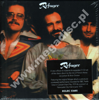 REFUGEE - Refugee - Complete Works (3CD) - UK Esoteric Remastered Expanded Edition - POSŁUCHAJ