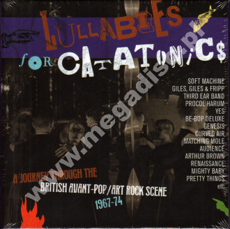 VARIOUS ARTISTS - Lullabies For Catatonics: A Journey Through The British Avant-Pop/Art Rock Scene 1967-74 (3CD) - UK Grapefruit Records Edition