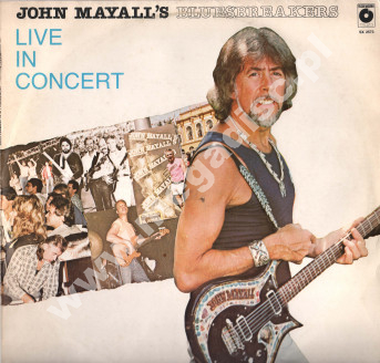 JOHN MAYALL'S BLUESBREAKERS - Live In Concert - POL 1st Press