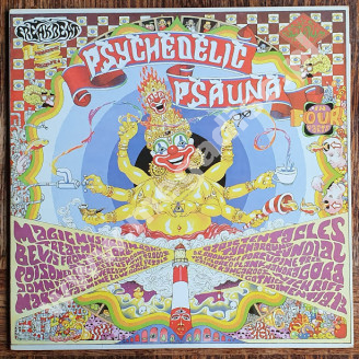 VARIOUS ARTISTS - A Psychedelic Psauna (In Four Parts) (2LP) - UK 1st Press