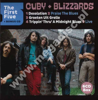 CUBY + BLIZZARDS - First Five + Bonus CD (6CD) - NL Remastered Edition - POSŁUCHAJ
