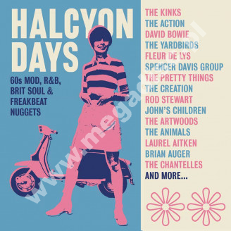 VARIOUS ARTISTS - Halcyon Days: 60s Mod, R&B, Brit Soul & Freakbeat Nuggets (3CD) - UK Strawberry - POSŁUCHAJ
