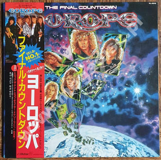 EUROPE - Final Countdown (+OBI) - JAPAN Victor 1986 1st Press - VINTAGE VINYL