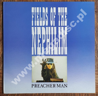 FIELDS OF THE NEPHILIM - Preacher Man MAXI SINGIEL - UK Situation Two 1987 1st Press - VINTAGE VINYL