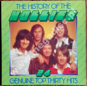 HOLLIES - History Of The Hollies - 24 Genuine Top Thirty Hits (2LP) - UK EMI 1975 1st Press - VINTAGE VINYL