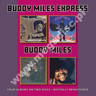 BUDDY MILES - Expressway To Your Skull/Electric Church/Them Changes/We Got To Live Together (2CD) - UK BGO Remastered Edition