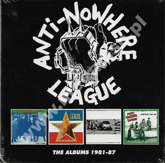 ANTI-NOWHERE LEAGUE - Albums 1981-1987 (4CD) - UK Captain Oi! Edition