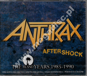 ANTHRAX - Aftershock (Island Years 1985-1990) (4CD) - EU Edition