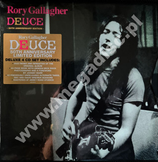 RORY GALLAGHER - Deuce (50th Anniversary Limited Edition) (4CD) - EU Remastered Edition