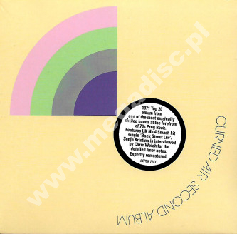 CURVED AIR - Second Album - UK Repertoire Card Sleeve Remastered Edition - POSŁUCHAJ