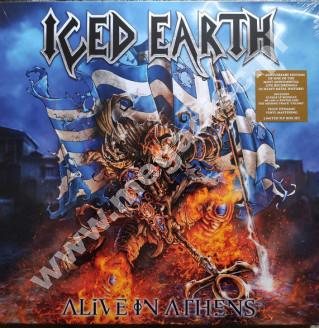 ICED EARTH - Alive In Athens - 20th Anniversary Edition (5LP) - EU Century Media Remastered Limited Press