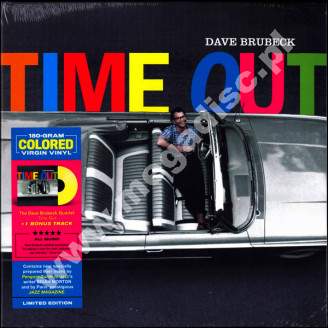 DAVE BRUBECK QUARTET - Time Out +1 - EU YELLOW VINYL Expanded Limited 180g Press - POSŁUCHAJ