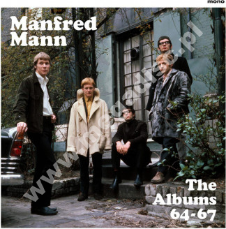 MANFRED MANN - Albums 64-67 (4CD+DVD) - UK East Central One Edition