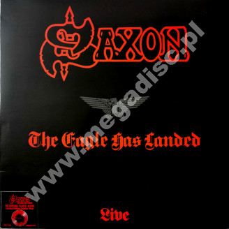 SAXON - Eagle Has Landed (Live) - EU RED/BLACK VINYL Press - POSŁUCHAJ