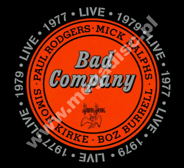 BAD COMPANY - Live 1977 & 1979 (2CD) - EU Music On CD Edition