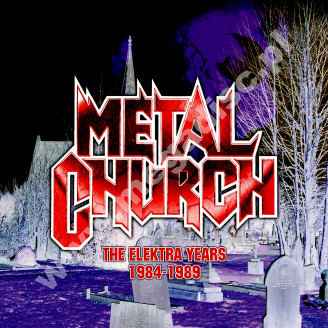 METAL CHURCH - Elektra Years 1984-1989 (3CD) - UK Hear No Evil Remastered Edition