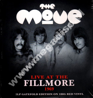 MOVE - Live At The Fillmore 1969 (2LP) - EU RED VINYL 180g Press