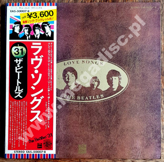 BEATLES - Love Songs (2LP) - JAPAN Odeon 1977 1st Press (+OBI + BOOKLET) - NEAR MINT VINTAGE VINYL