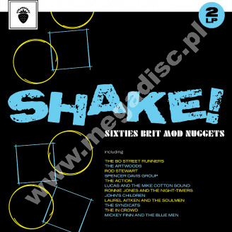 VARIOUS ARTISTS - Shake! Sixties Brit Mod Nuggets (2LP) - UK Strawberry Press