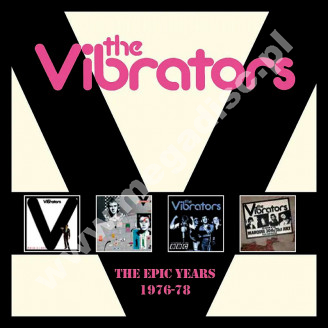 VIBRATORS - Epic Years 1976-1978 (4CD) - UK Anagram Edition