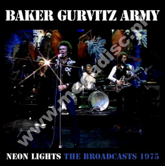 BAKER GURVITZ ARMY - Neon Lights - Broadcasts 1975 (3CD+2DVD) - UK Esoteric Remastered Edition - POSŁUCHAJ