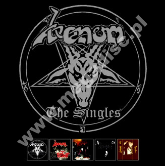 VENOM - Singles (5CD) - UK Dissonance Edition