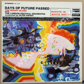 MOODY BLUES - Days Of Future Passed - US Deram/London Records 1969 Press - NEAR MINT VINTAGE VINYL