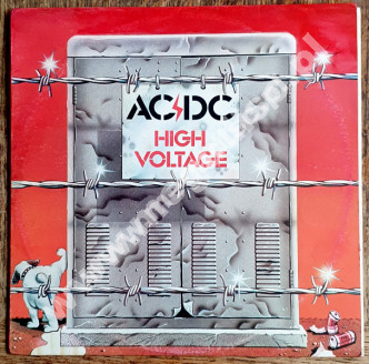 AC/DC - High Voltage (Australian Version) - AUSTRALIAN Albert Productions ('dark blue') 1977 2nd Press (with 1975 1st Press COVER) - NEAR MINT VINTAGE VINYL