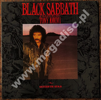 BLACK SABBATH featuring TONY IOMMI - Seventh Star - NL Vertigo ('spaceship') 1986 1st Press - NEAR MINT VINTAGE VINYL