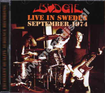 BUDGIE - Live In Sweden, September 1974 - EU Sweet Leaf Limited Edition - VERY RARE