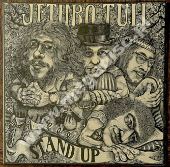 JETHRO TULL - Stand Up - UK Island ('pink with white I') 1969/1970 Press - NEAR MINT VINTAGE VINYL