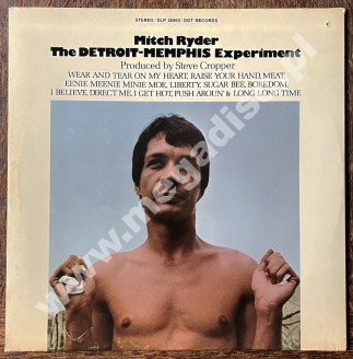 MITCH RYDER - DETROIT-MEMPHIS Experiment - US DOT Records 1969 1st Press - NEAR MINT VINTAGE VINYL