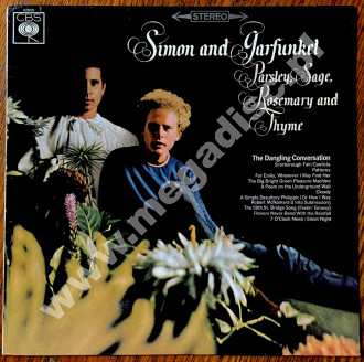 SIMON AND GARFUNKEL - Parsley, Sage, Rosemary And Thyme - UK CBS ('orange') 1966 STEREO 1st Press - NEAR MINT VINTAGE VINYL