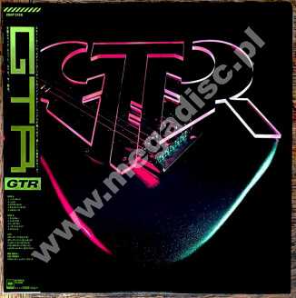 GTR - GTR - JAPAN CBS/Sony 1987 1st Press (+OBI + POSTER) - NEAR MINT VINTAGE VINYL