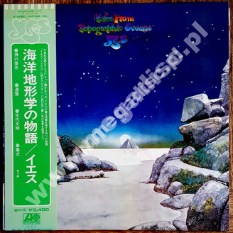 YES - Tales From Topographics Oceans (2LP) - JAPAN Atlantic 1973 1st Press (+OBI) - NEAR MINT VINTAGE VINYL