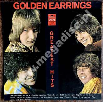 GOLDEN EARRINGS - Greatest Hits - NL Polydor Special 1968 1st Press - EXCELLENT PLUS VINTAGE VINYL