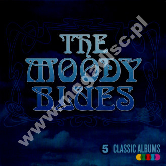 MOODY BLUES - 5 Classic Albums (5CD) - EU Remastered Edition