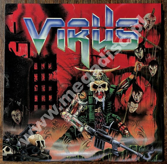VIRUS - Force Recon - US Combat Records 1988 1st Press - NEAR MINT VINTAGE VINYL