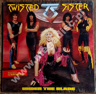TWISTED SISTER - Under The Blade +1 - US Mix - US Atlantic 1985 1st Press - NEAR MINT VINTAGE VINYL