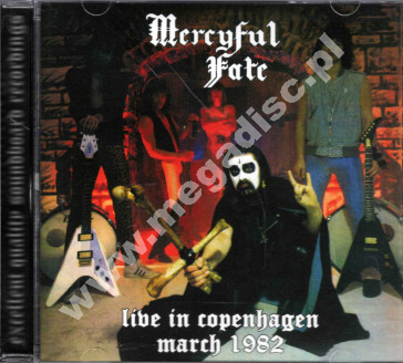 MERCYFUL FATE - Live In Copenhagen, March 1982 - EU Sweet Leaf Limited Edition - VERY RARE - POSŁUCHAJ