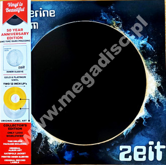 TANGERINE DREAM - Zeit - 50th Anniversary (2LP) - FRA Culture Factory COLOURED VINYL Limited Deluxe Press