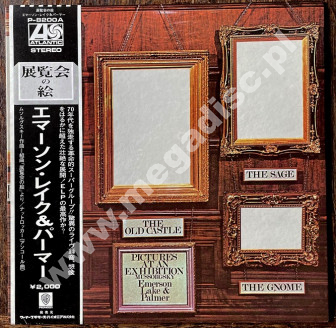EMERSON, LAKE & PALMER - Pictures At An Exhibition - JAPAN Atlantic 1972 1st Press (+OBI) - NEAR MINT VINTAGE VINYL